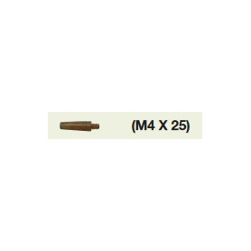 Tube de contact M4x25 AC 0.6 (Sachet de 10u)