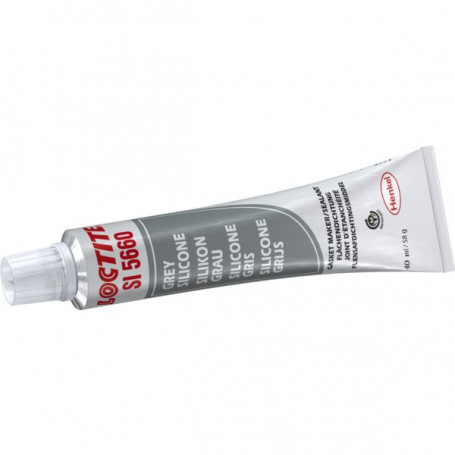 Mastic silicone gris Loctite SI 5660 - 100 ml