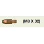 TUBE CONTACT  M8X32 1,2 AL CU (Sachet de 10u)