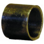 2701 - Manchon en acier élaboré à partir du tube soudé, longueur usuelle (filetage cylindrique) Finition noire