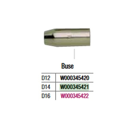 BUSE A GAZ D.14 TORCHE PROMIG NG 341 (BLISTER DE 2)