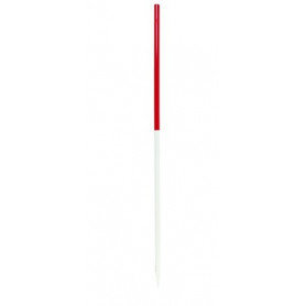 Jalon de topographie - Rouge/Blanc  Long.100 cm