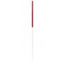 Jalon de topographie - Rouge/Blanc  Long.100 cm