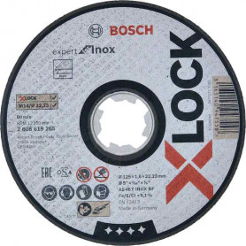 Disque à tronçonner X-Lock inox